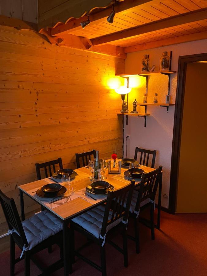 Appartement Cosy Plein Sud: Vue Splendide et Terrasse Spacieuse Saint-Sorlin-d'Arves Exterior photo